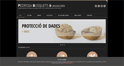 Desktop Screenshot of pedrosabusquets.com